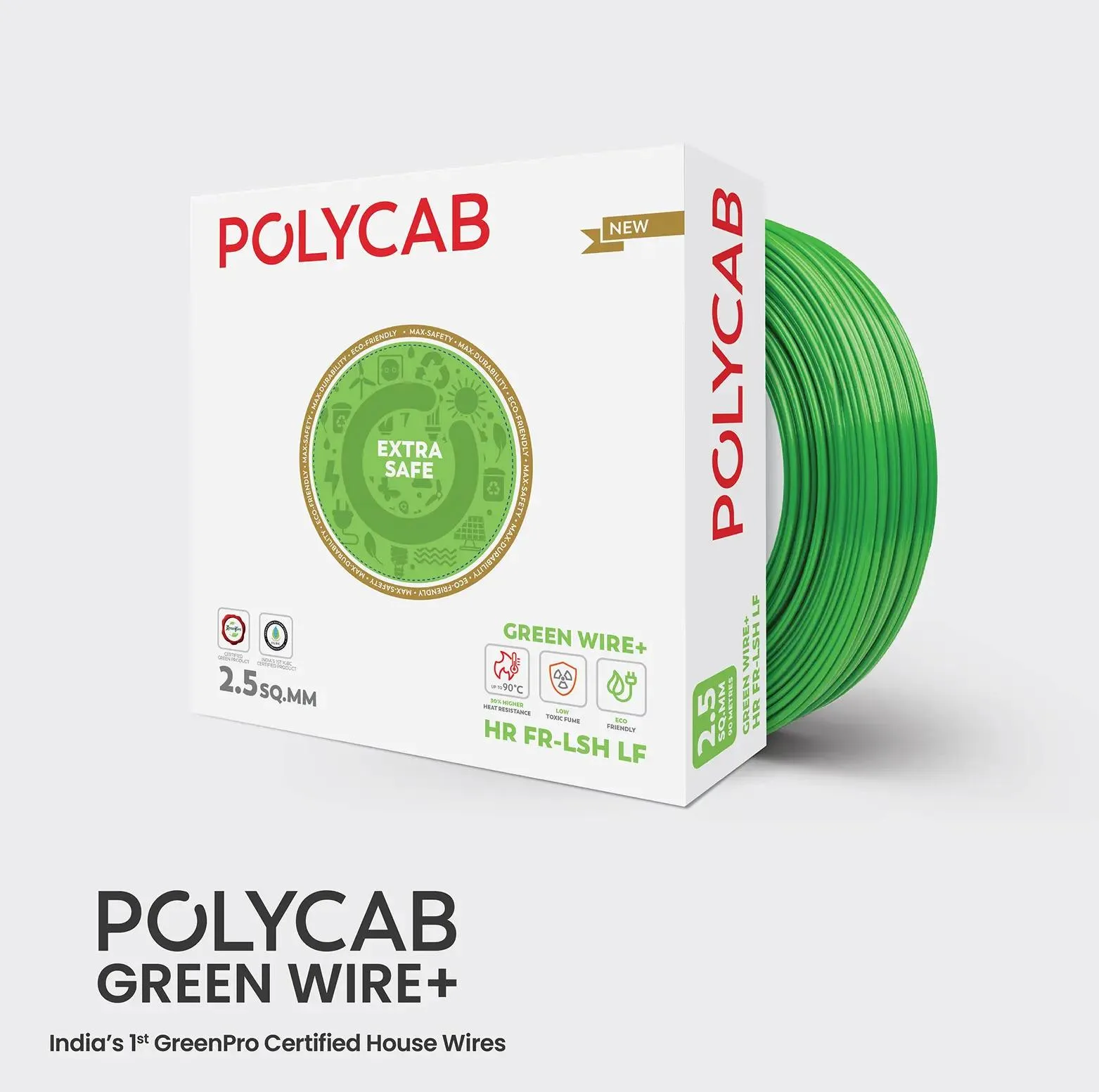 Polycab Green Wire+